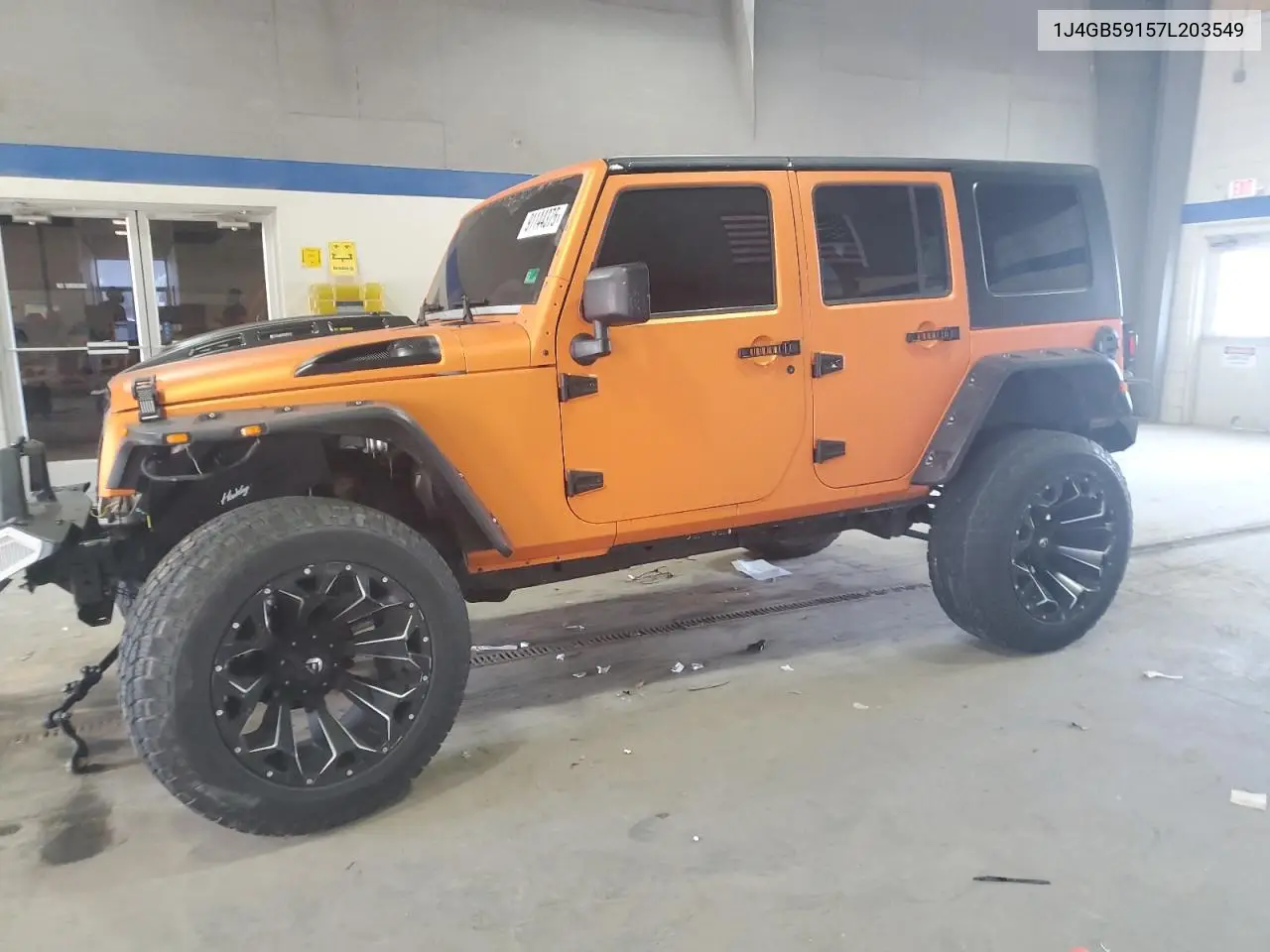 1J4GB59157L203549 2007 Jeep Wrangler Sahara