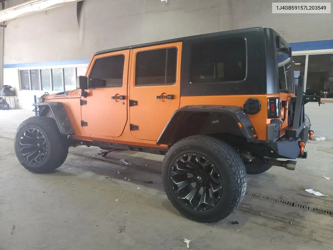 1J4GB59157L203549 2007 Jeep Wrangler Sahara