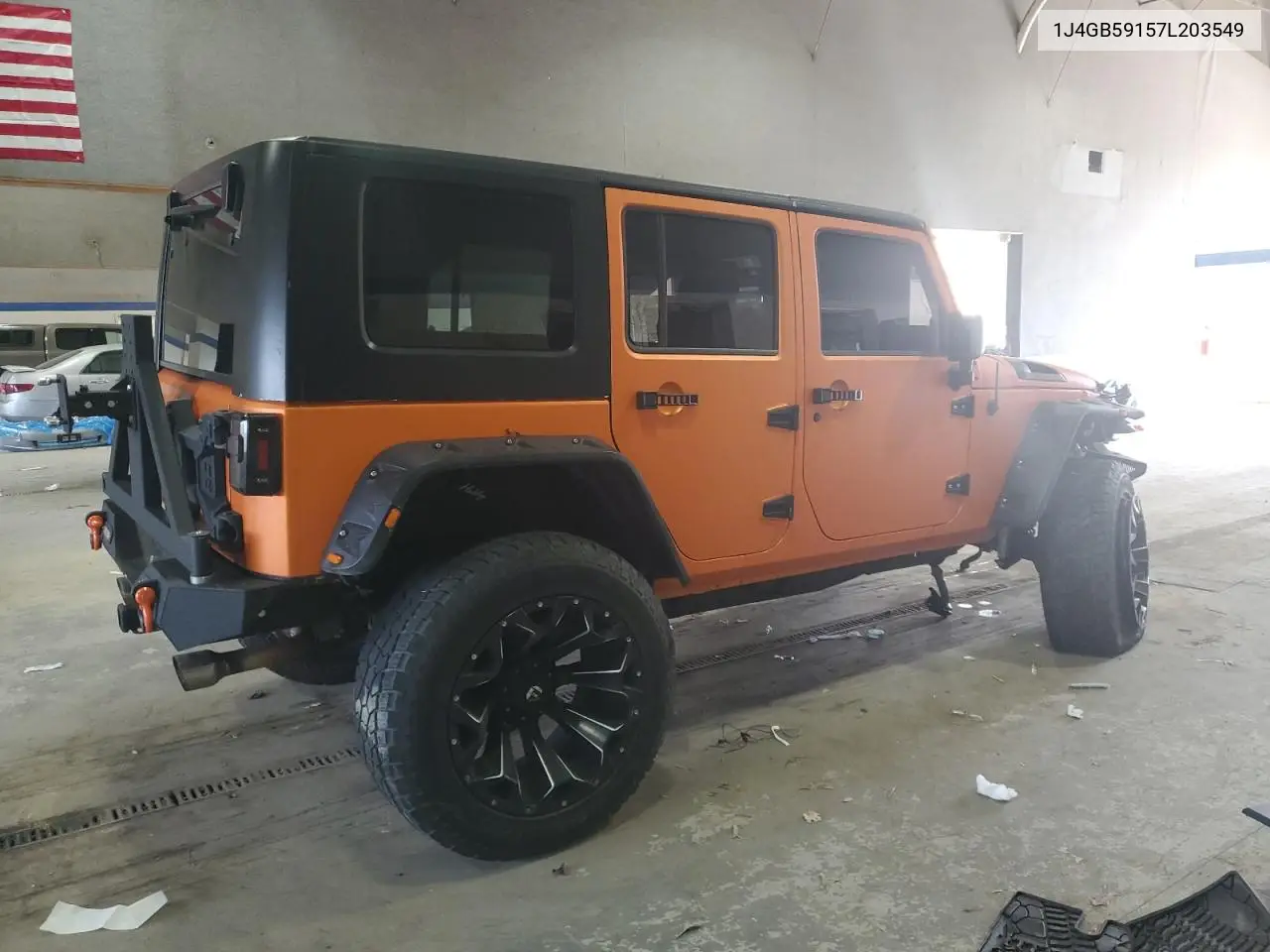 1J4GB59157L203549 2007 Jeep Wrangler Sahara