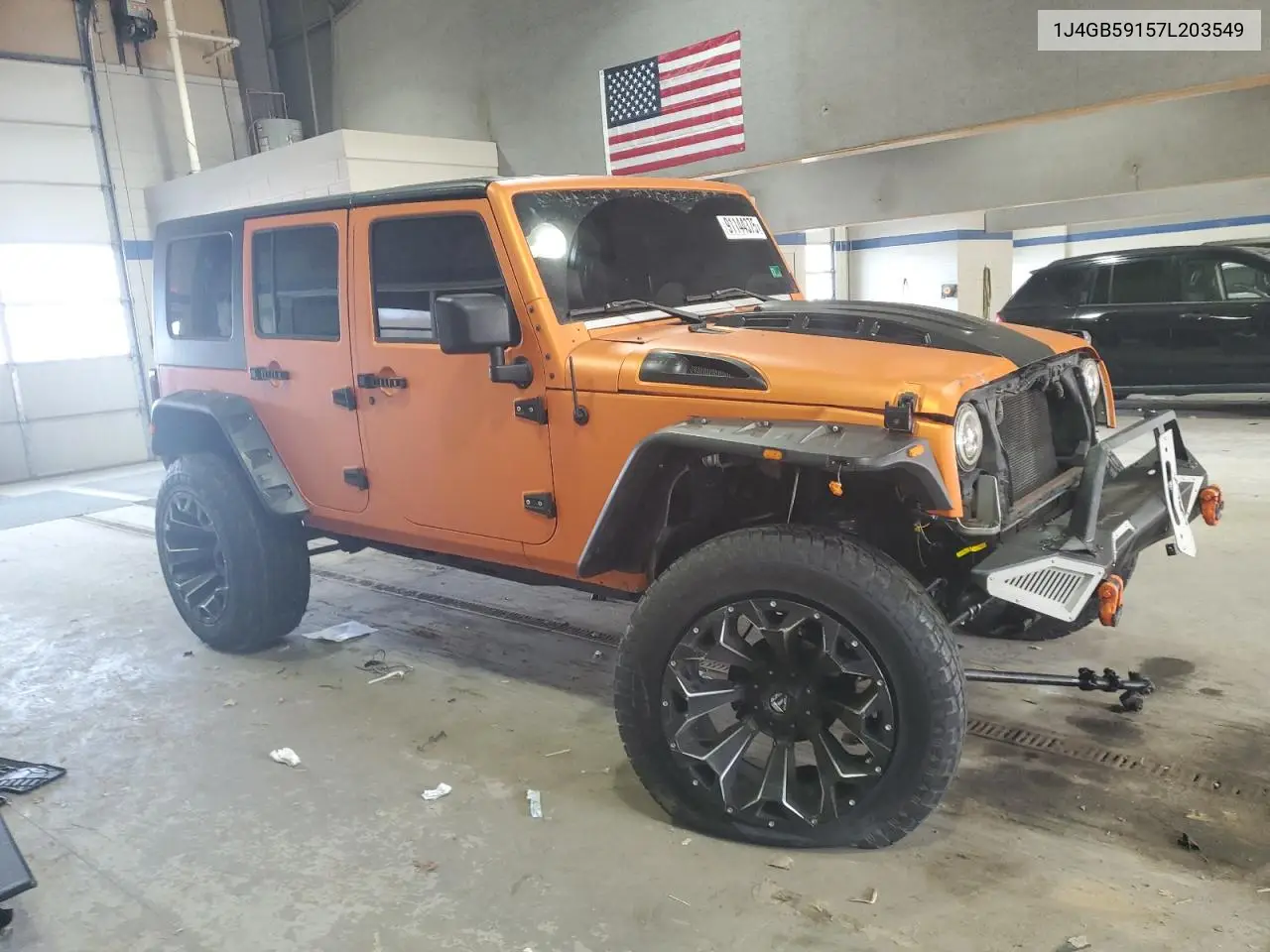 1J4GB59157L203549 2007 Jeep Wrangler Sahara