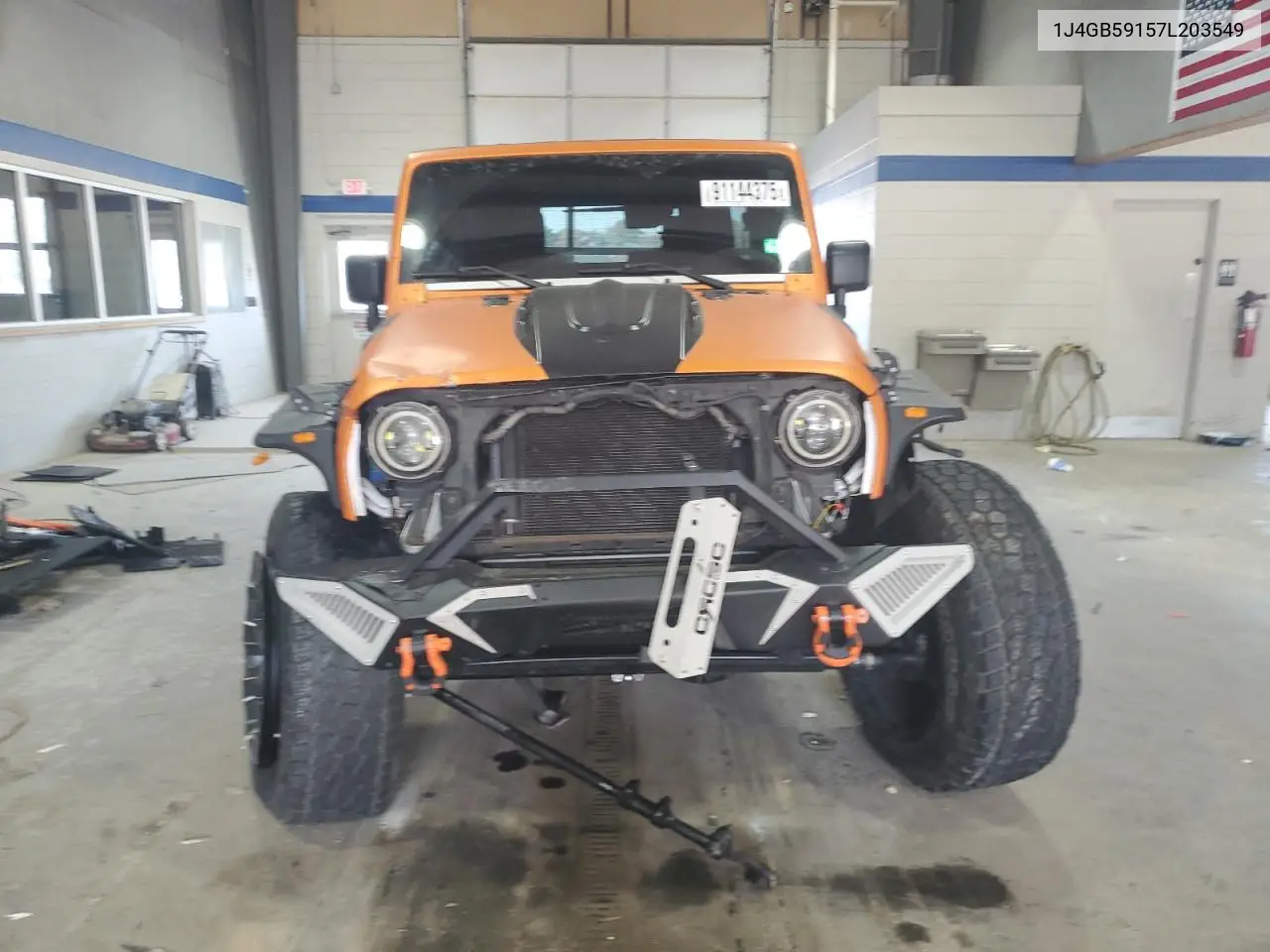 1J4GB59157L203549 2007 Jeep Wrangler Sahara
