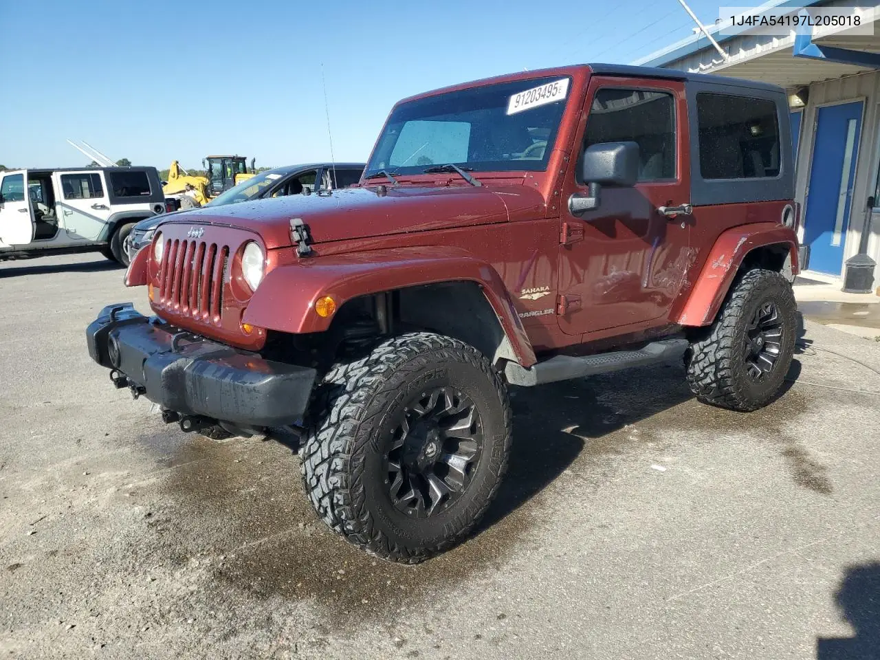 1J4FA54197L205018 2007 Jeep Wrangler Sahara
