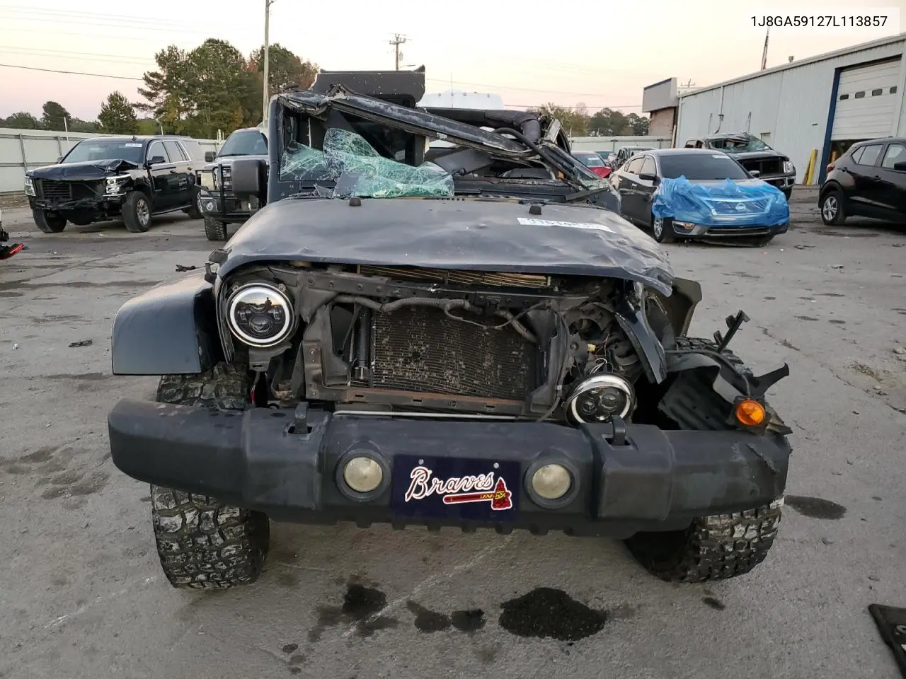 1J8GA59127L113857 2007 Jeep Wrangler Sahara