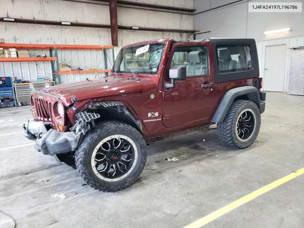 1J4FA24197L196786 2007 Jeep Wrangler X