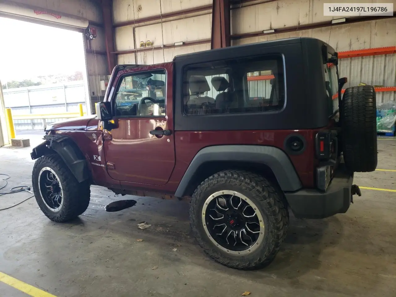 1J4FA24197L196786 2007 Jeep Wrangler X