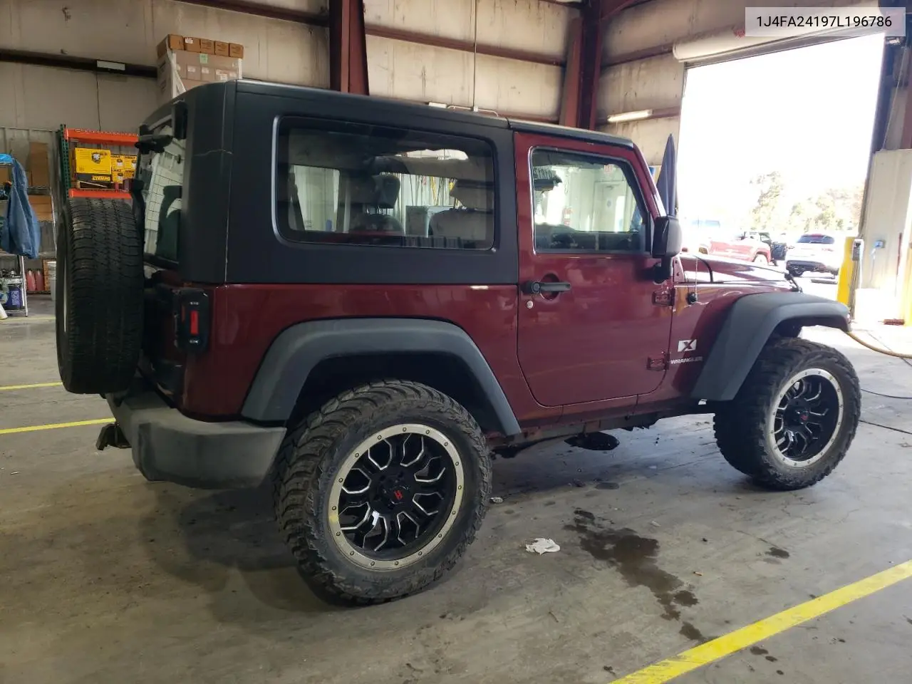 1J4FA24197L196786 2007 Jeep Wrangler X