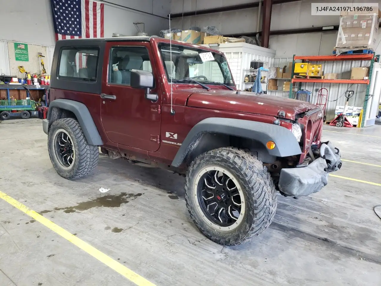 1J4FA24197L196786 2007 Jeep Wrangler X