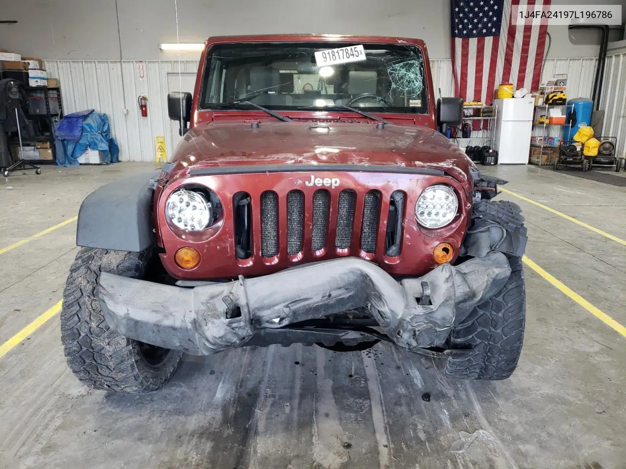 1J4FA24197L196786 2007 Jeep Wrangler X