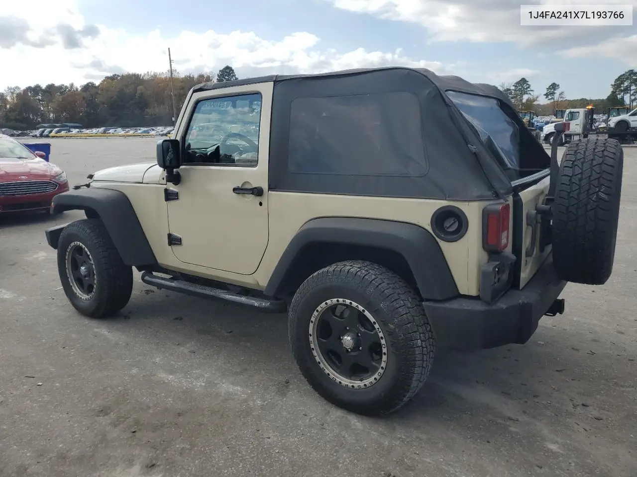 1J4FA241X7L193766 2007 Jeep Wrangler X