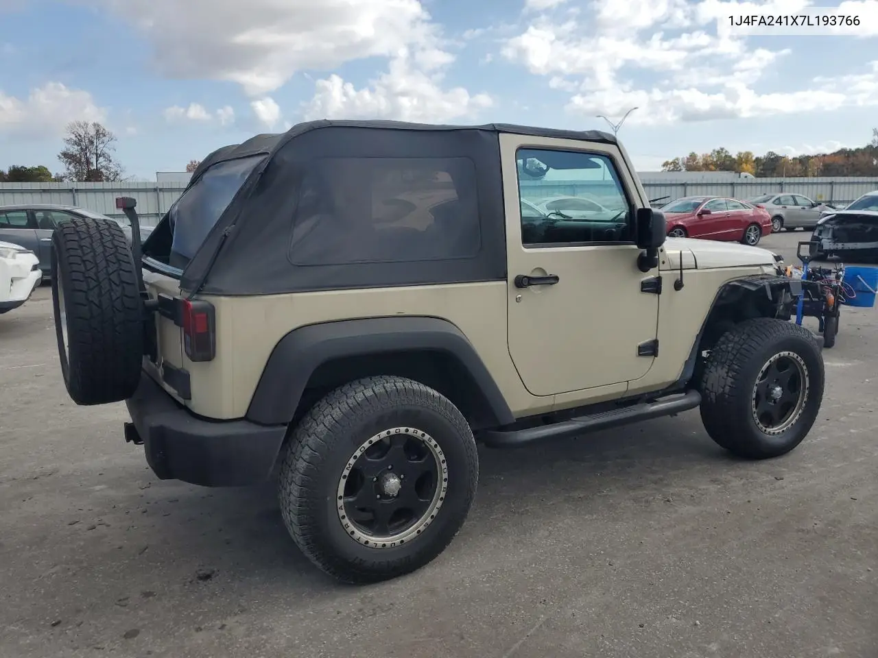 1J4FA241X7L193766 2007 Jeep Wrangler X