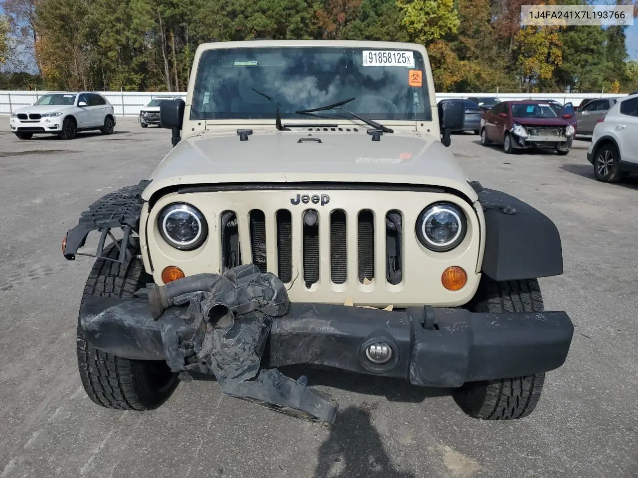 1J4FA241X7L193766 2007 Jeep Wrangler X