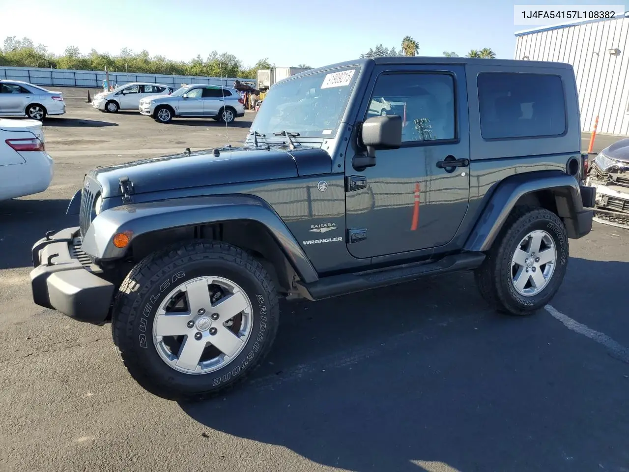 1J4FA54157L108382 2007 Jeep Wrangler Sahara