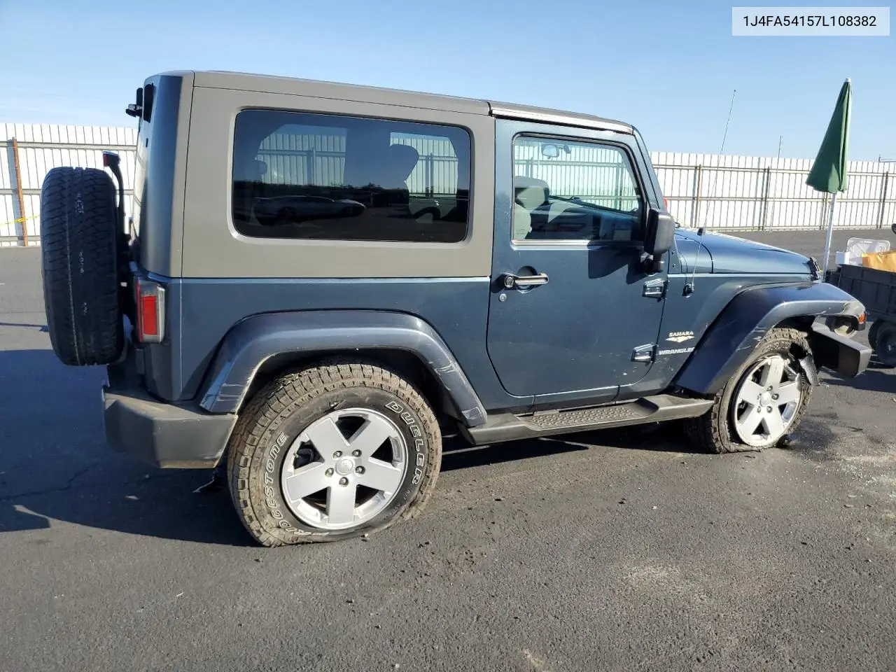 1J4FA54157L108382 2007 Jeep Wrangler Sahara