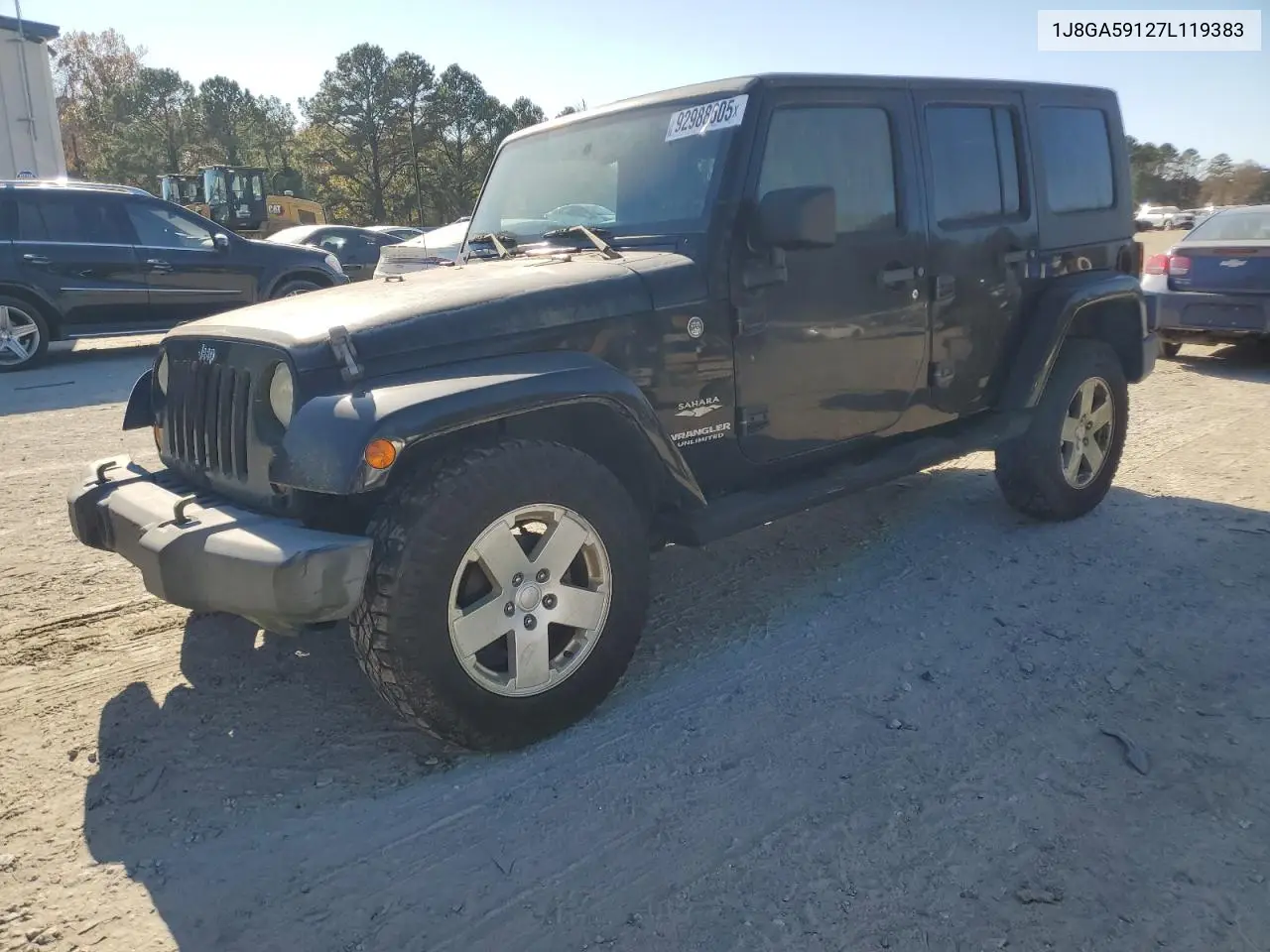 1J8GA59127L119383 2007 Jeep Wrangler Sahara