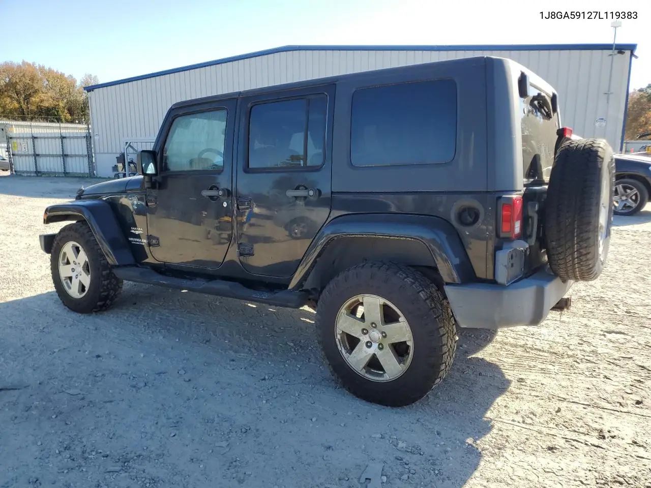1J8GA59127L119383 2007 Jeep Wrangler Sahara
