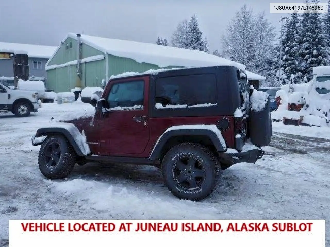 1J8GA64197L148960 2007 Jeep Wrangler Rubicon