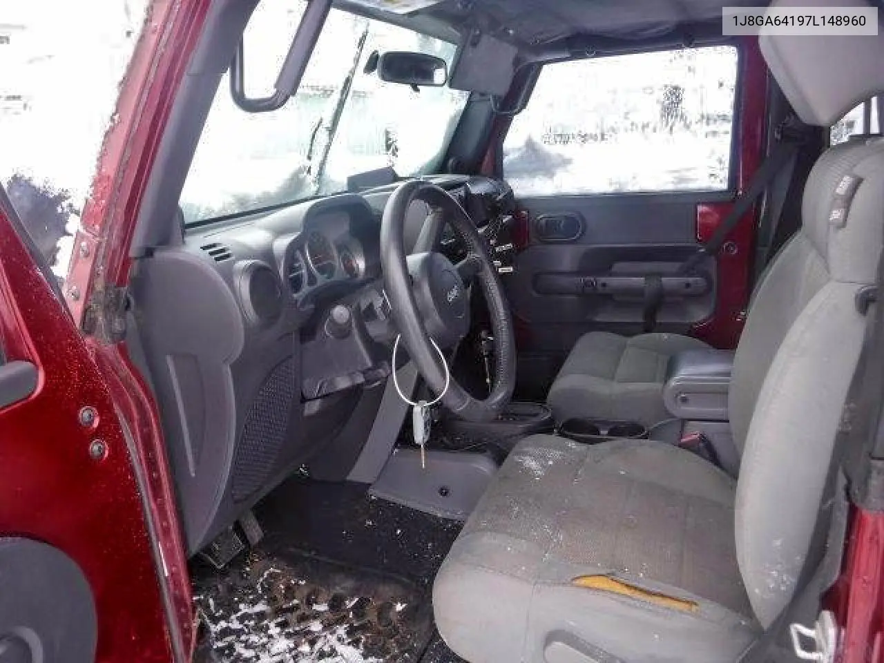 1J8GA64197L148960 2007 Jeep Wrangler Rubicon