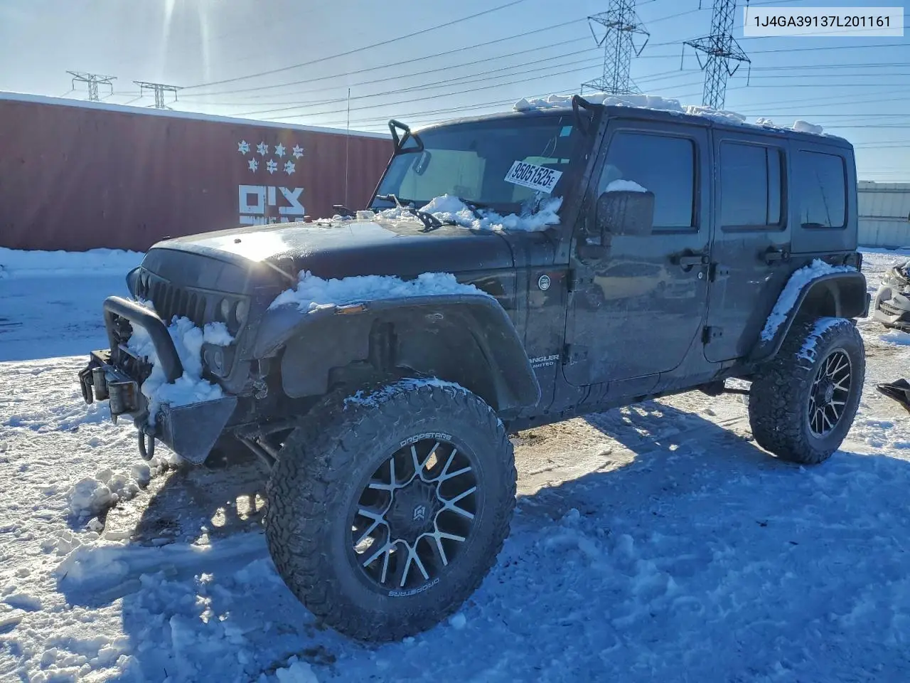 1J4GA39137L201161 2007 Jeep Wrangler X