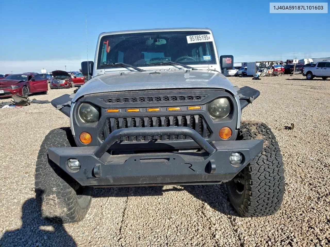 1J4GA59187L101603 2007 Jeep Wrangler Sahara