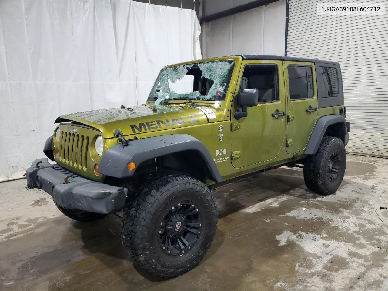 1J4GA39108L604712 2008 Jeep Wrangler Unlimited X