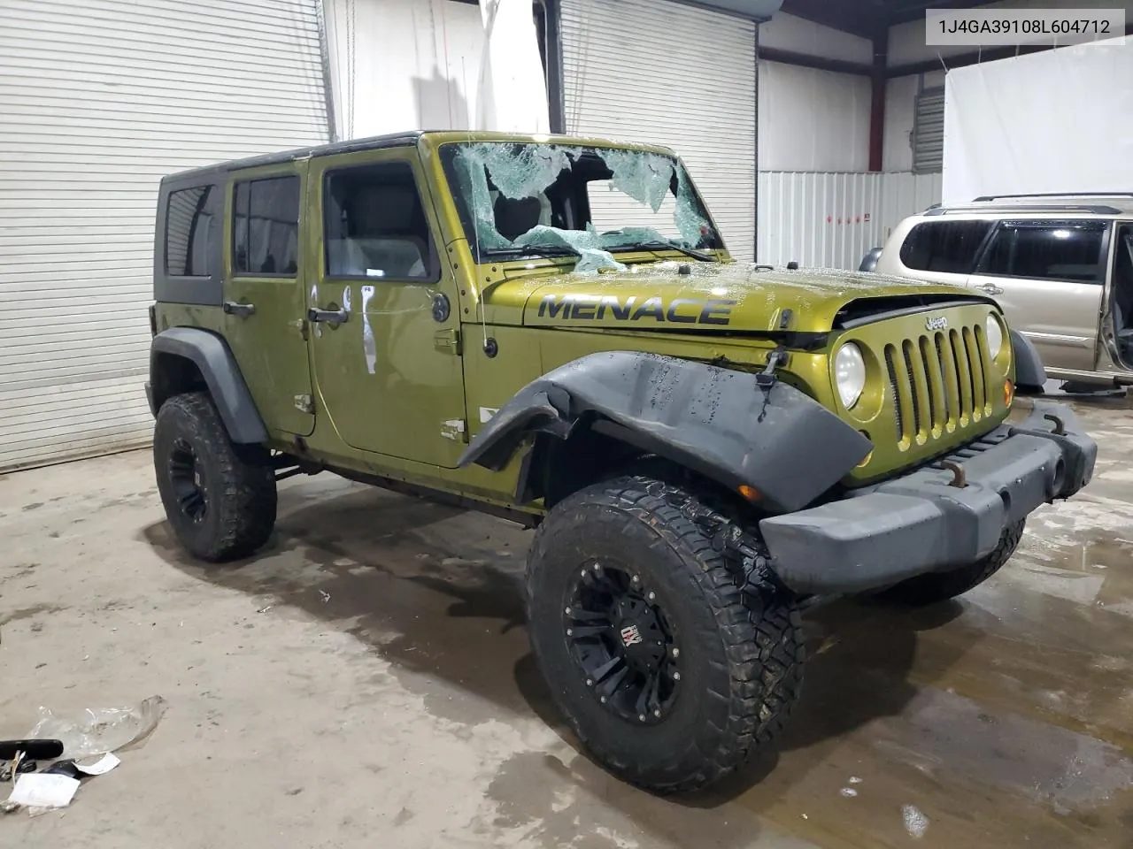 2008 Jeep Wrangler Unlimited X VIN: 1J4GA39108L604712 Lot: 39930194