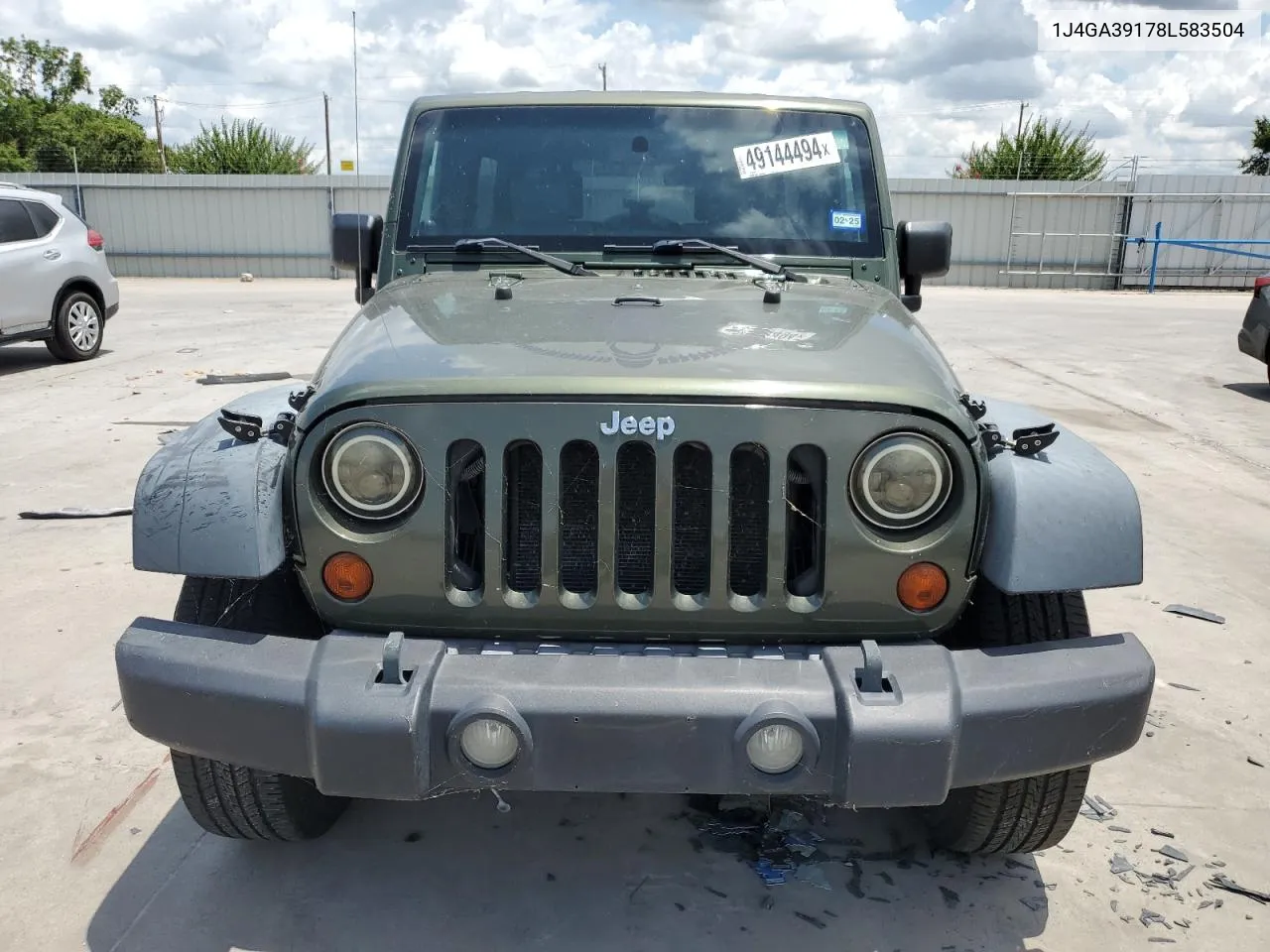 1J4GA39178L583504 2008 Jeep Wrangler Unlimited X