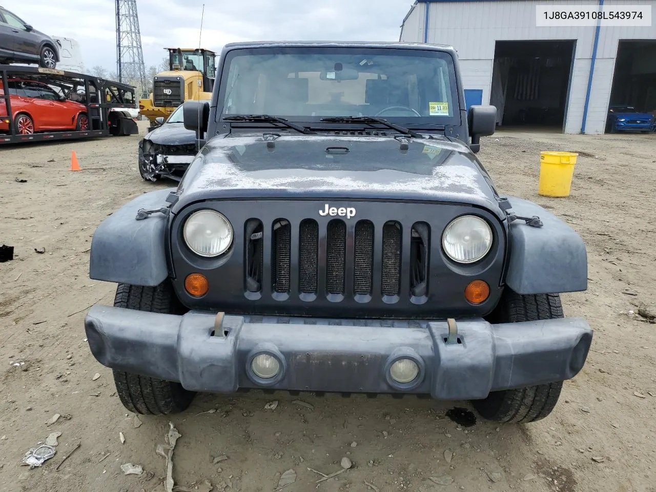 1J8GA39108L543974 2008 Jeep Wrangler Unlimited X