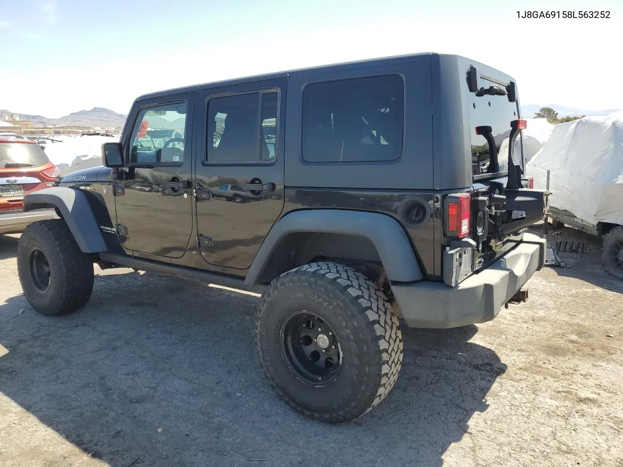 2008 Jeep Wrangler Unlimited Rubicon VIN: 1J8GA69158L563252 Lot: 55816534