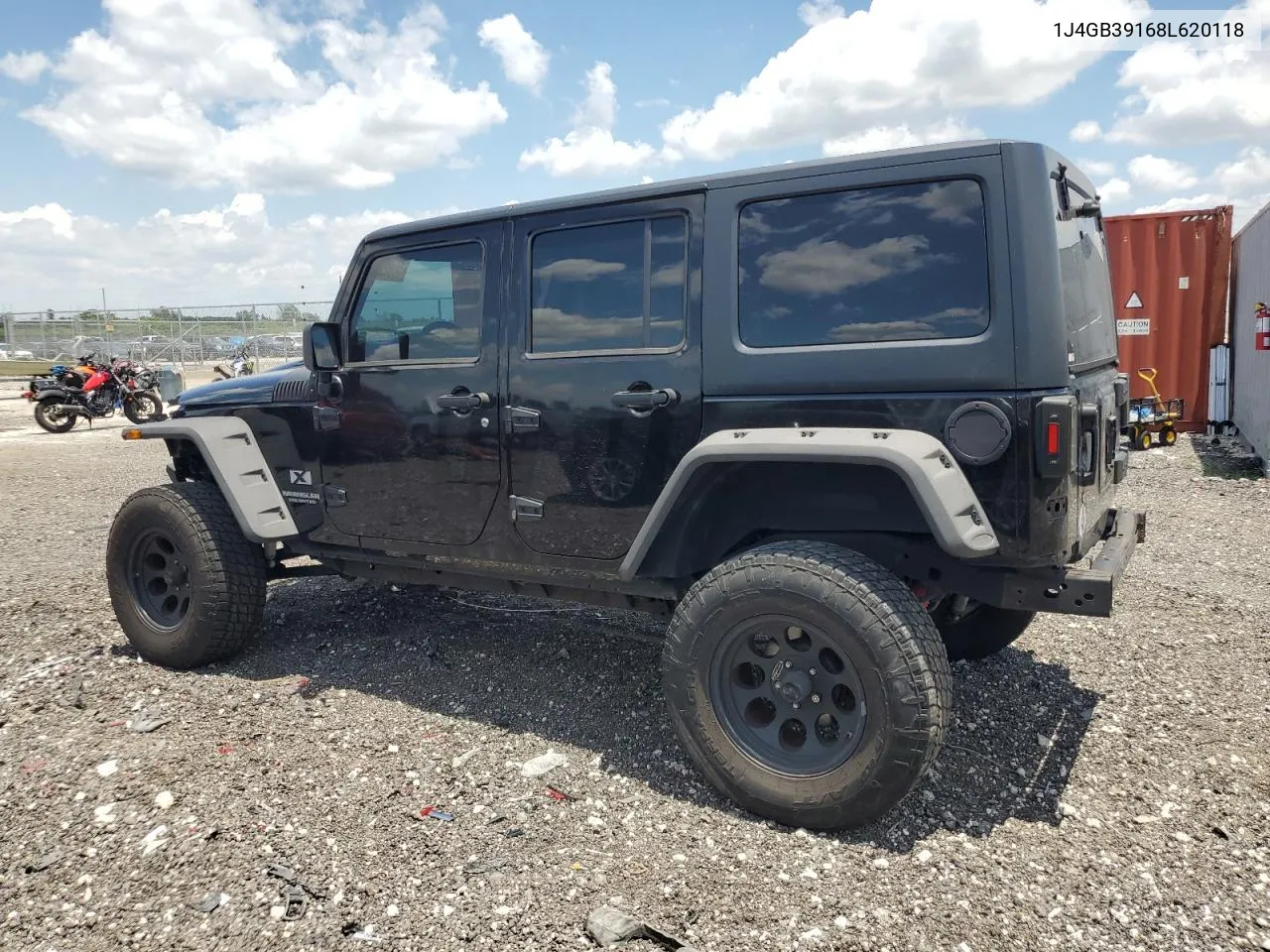 2008 Jeep Wrangler Unlimited X VIN: 1J4GB39168L620118 Lot: 56622754