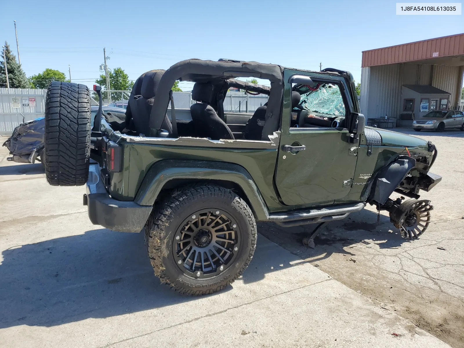 2008 Jeep Wrangler Sahara VIN: 1J8FA54108L613035 Lot: 57869994