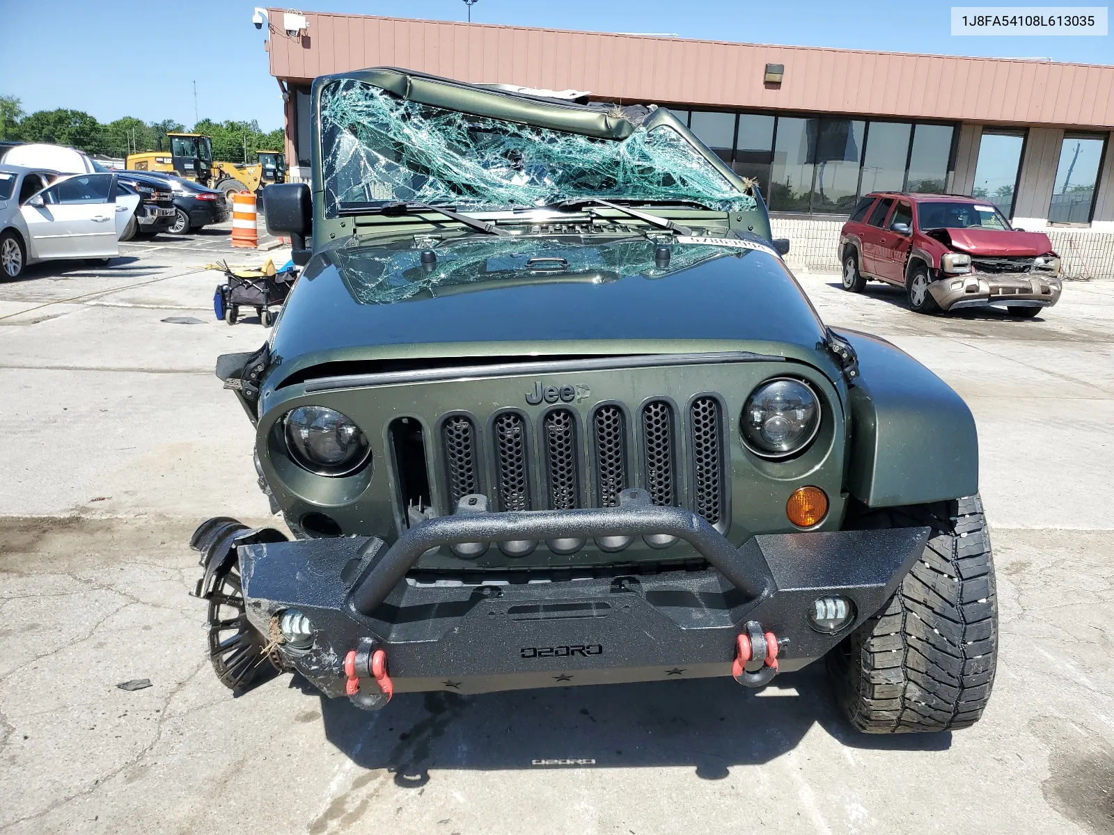 2008 Jeep Wrangler Sahara VIN: 1J8FA54108L613035 Lot: 57869994