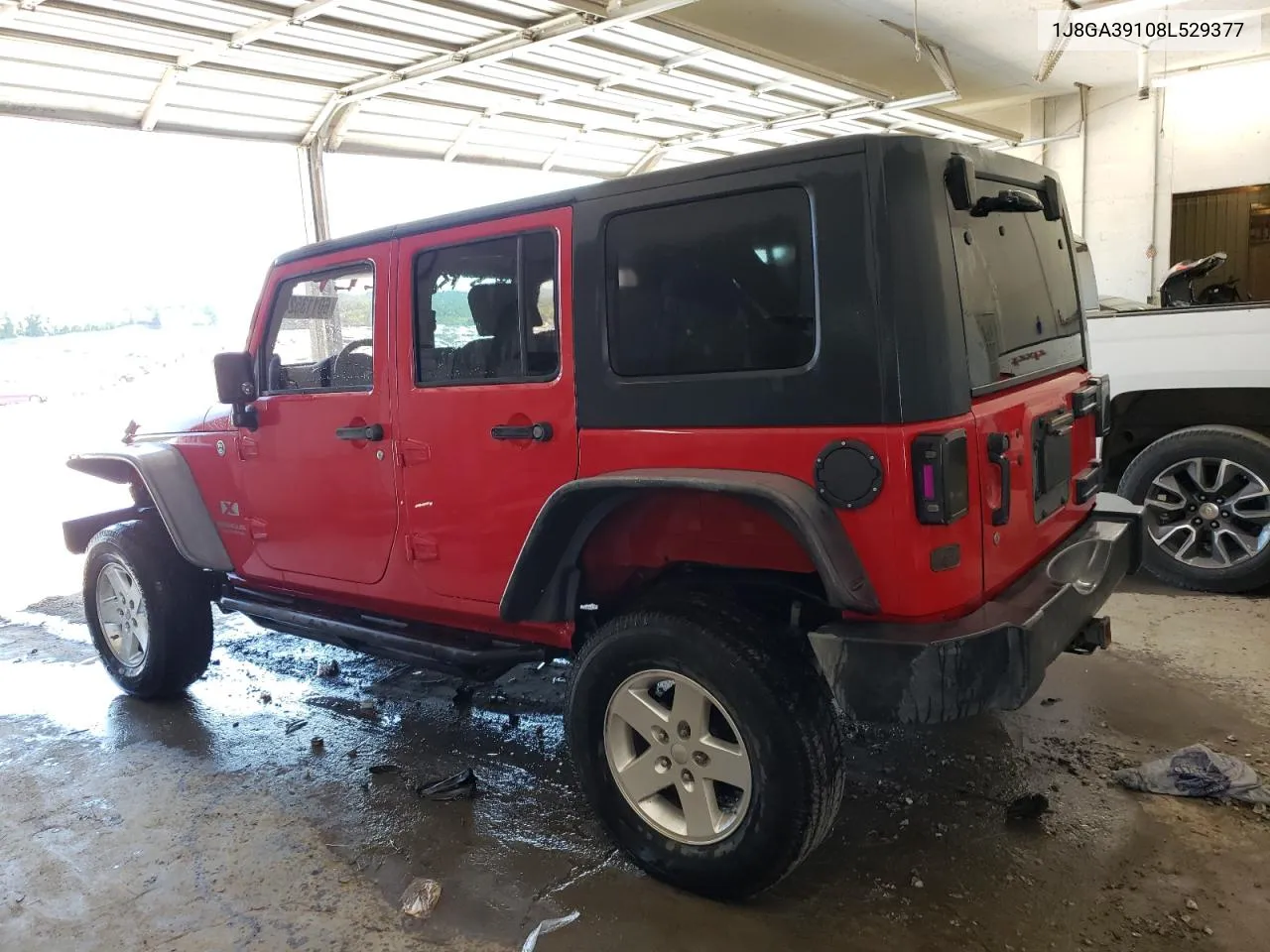 2008 Jeep Wrangler Unlimited X VIN: 1J8GA39108L529377 Lot: 60113524