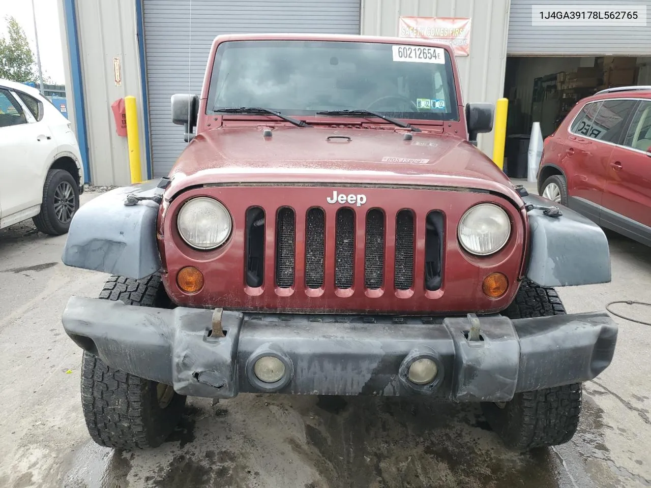 1J4GA39178L562765 2008 Jeep Wrangler Unlimited X