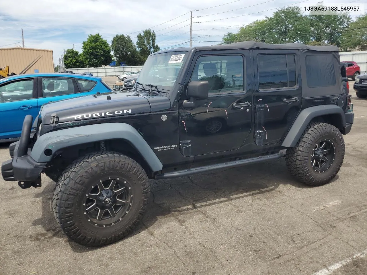 1J8GA69188L545957 2008 Jeep Wrangler Unlimited Rubicon