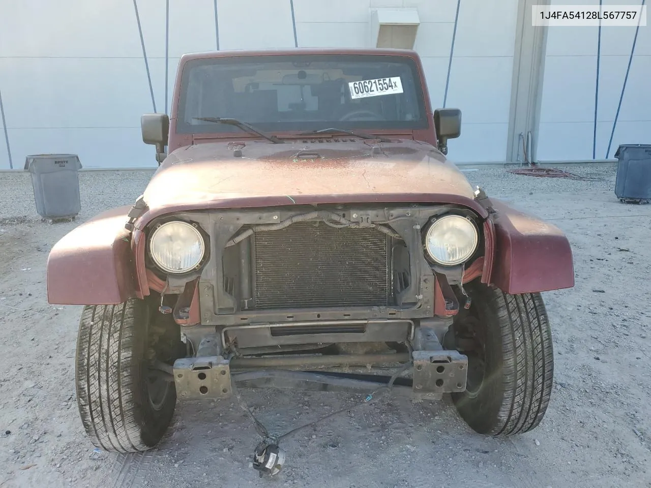 1J4FA54128L567757 2008 Jeep Wrangler Sahara