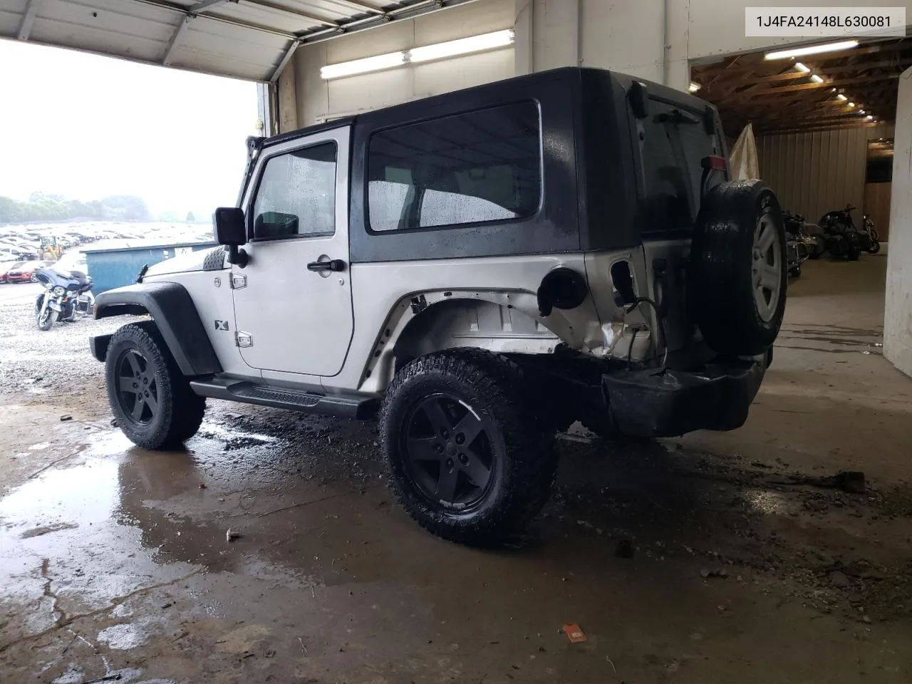 2008 Jeep Wrangler X VIN: 1J4FA24148L630081 Lot: 61020934