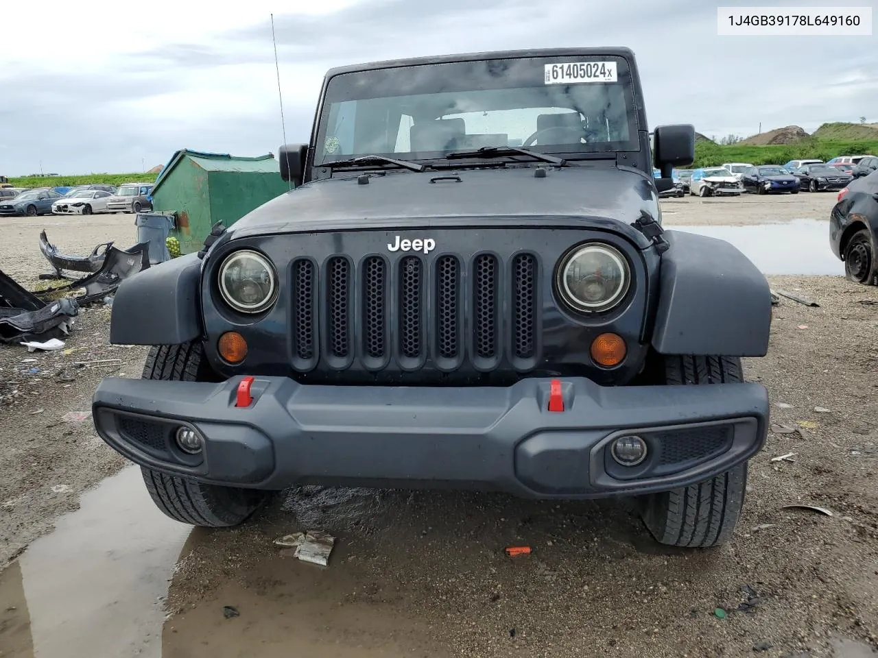 2008 Jeep Wrangler Unlimited X VIN: 1J4GB39178L649160 Lot: 61405024