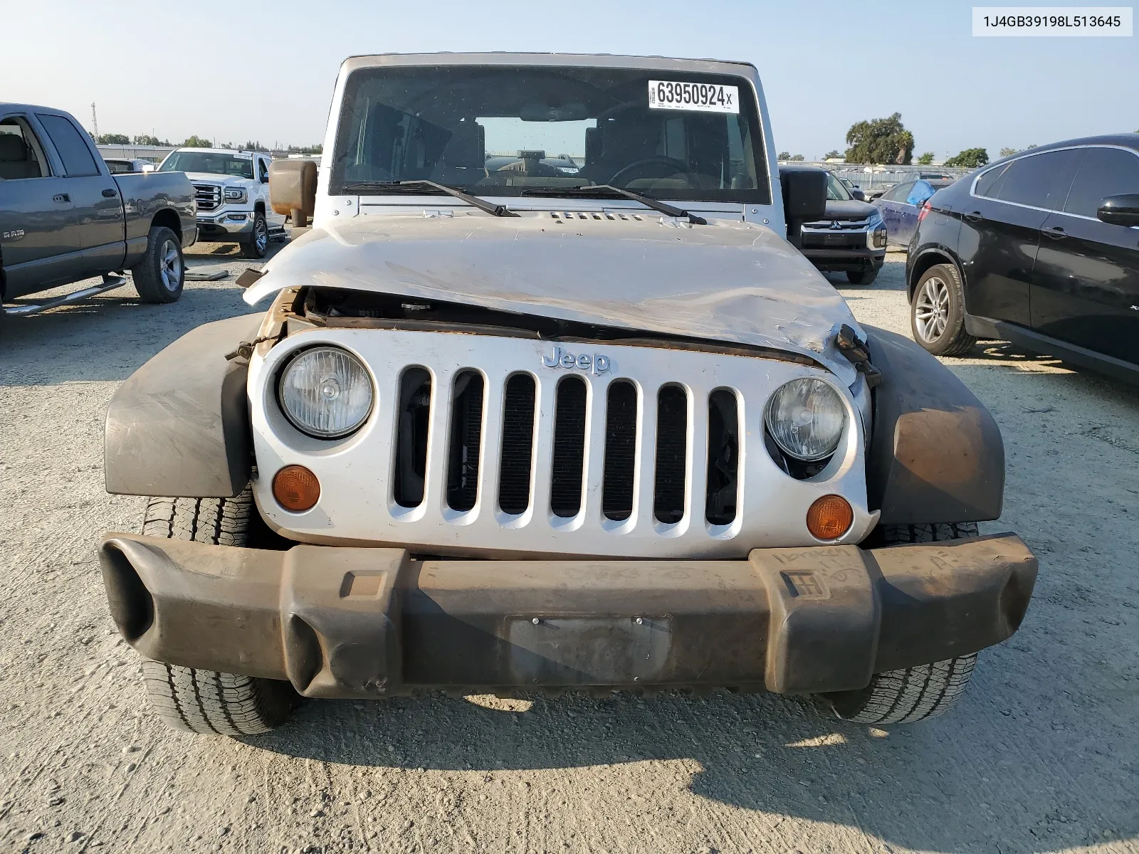 1J4GB39198L513645 2008 Jeep Wrangler Unlimited X