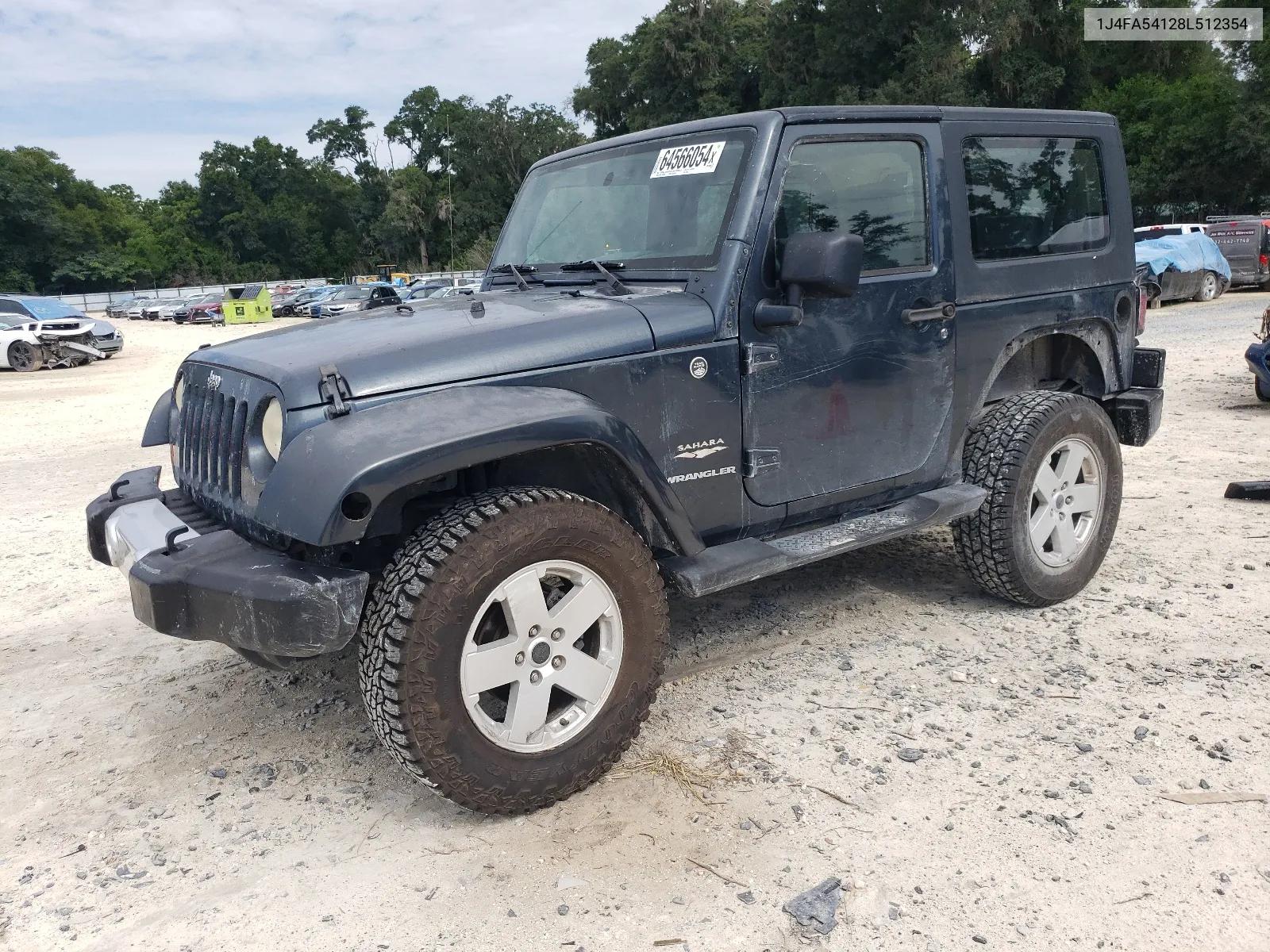 2008 Jeep Wrangler Sahara VIN: 1J4FA54128L512354 Lot: 64566054