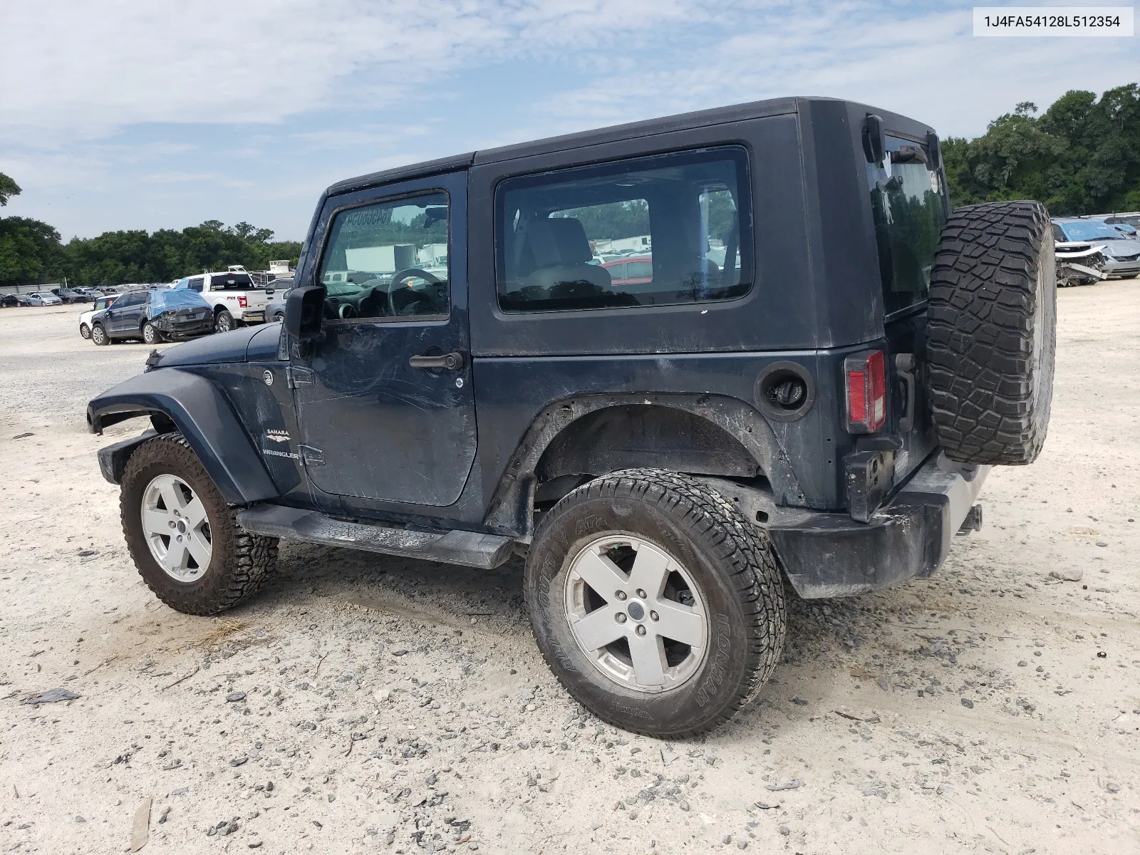 1J4FA54128L512354 2008 Jeep Wrangler Sahara