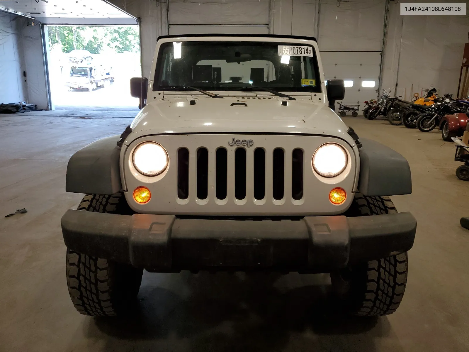 1J4FA24108L648108 2008 Jeep Wrangler X