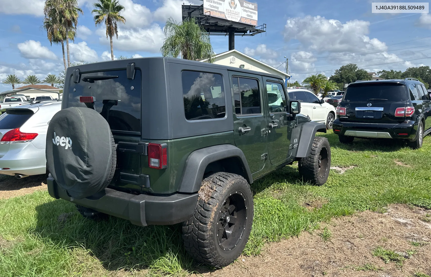 2008 Jeep Wrangler Unlimited X VIN: 1J4GA39188L509489 Lot: 65928844