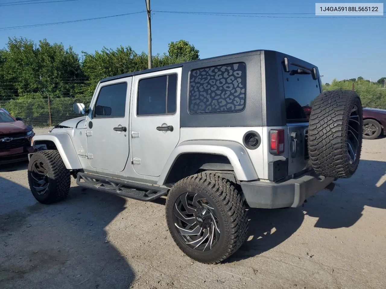 2008 Jeep Wrangler Unlimited Sahara VIN: 1J4GA59188L565122 Lot: 66322484