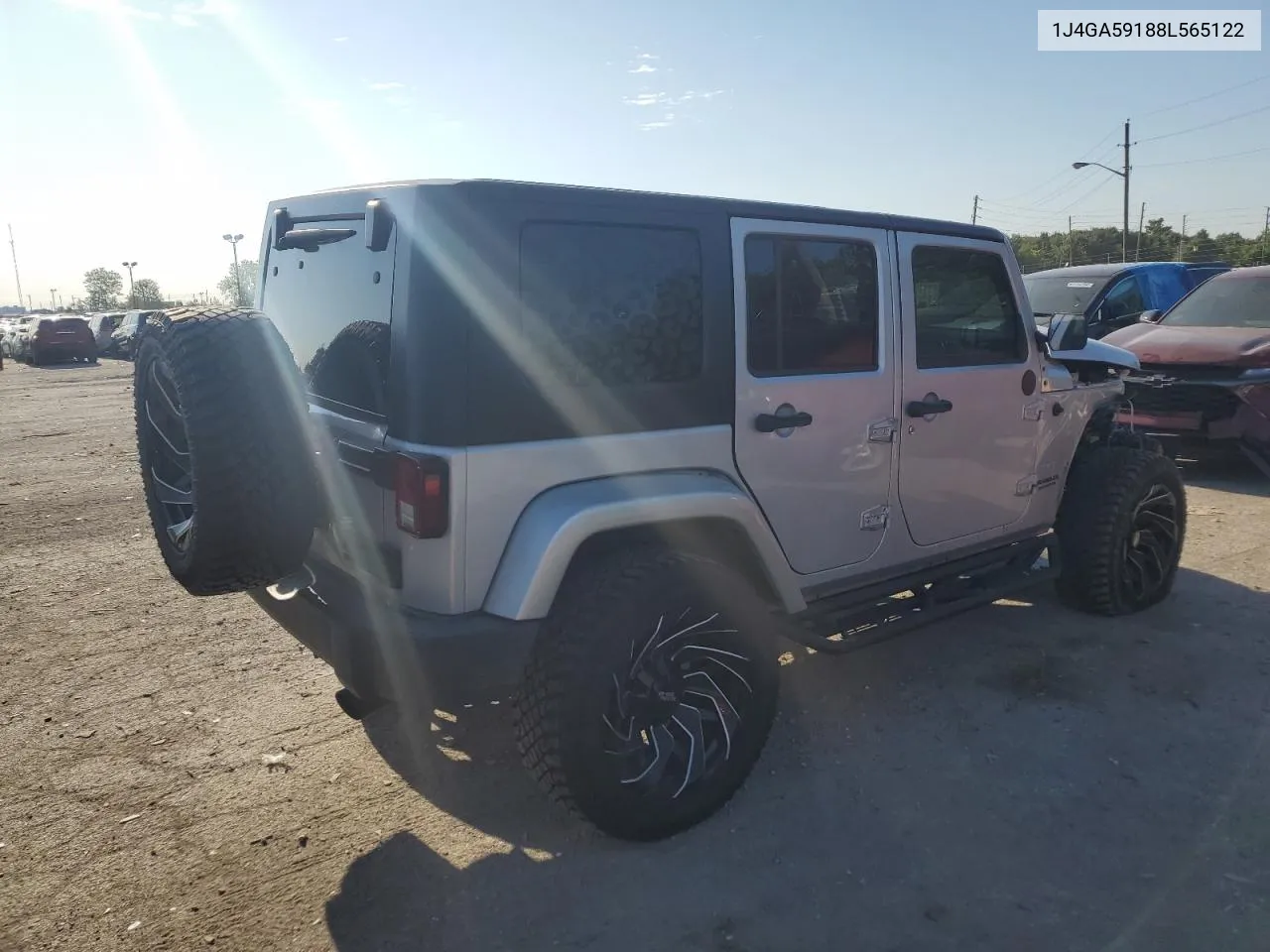 2008 Jeep Wrangler Unlimited Sahara VIN: 1J4GA59188L565122 Lot: 66322484