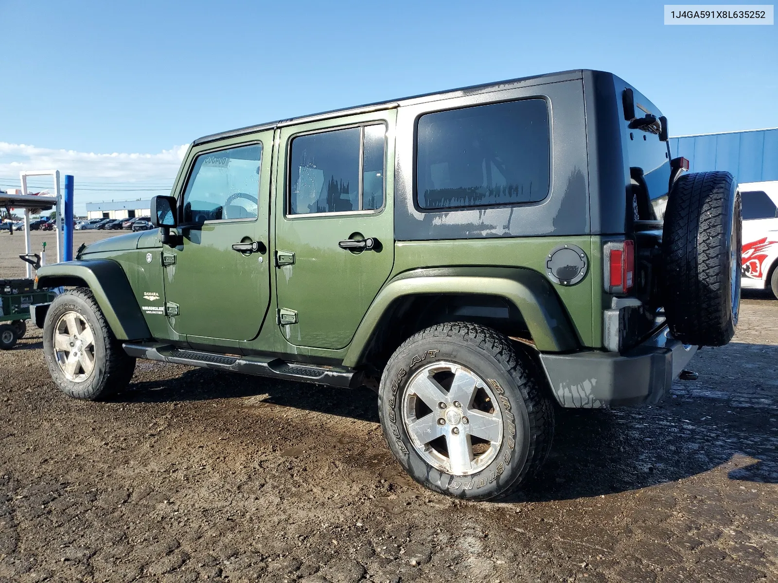 2008 Jeep Wrangler Unlimited Sahara VIN: 1J4GA591X8L635252 Lot: 66436964