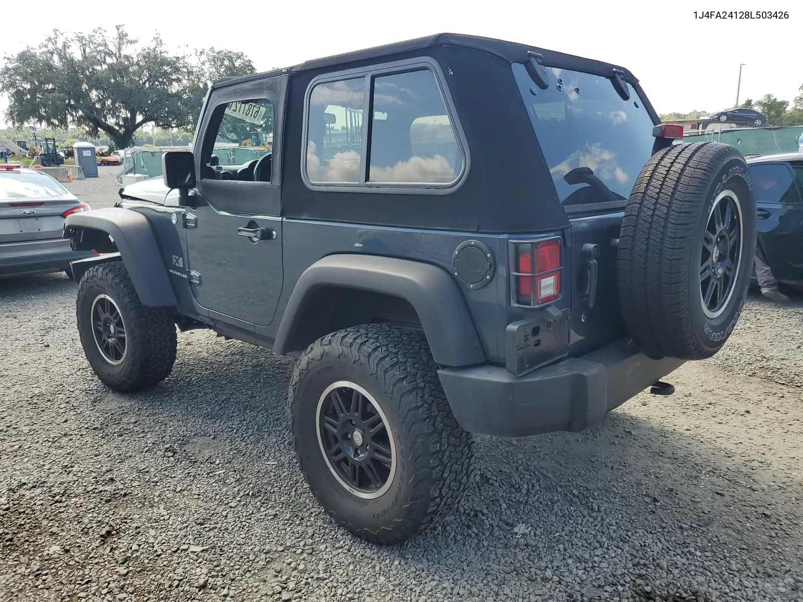 1J4FA24128L503426 2008 Jeep Wrangler X