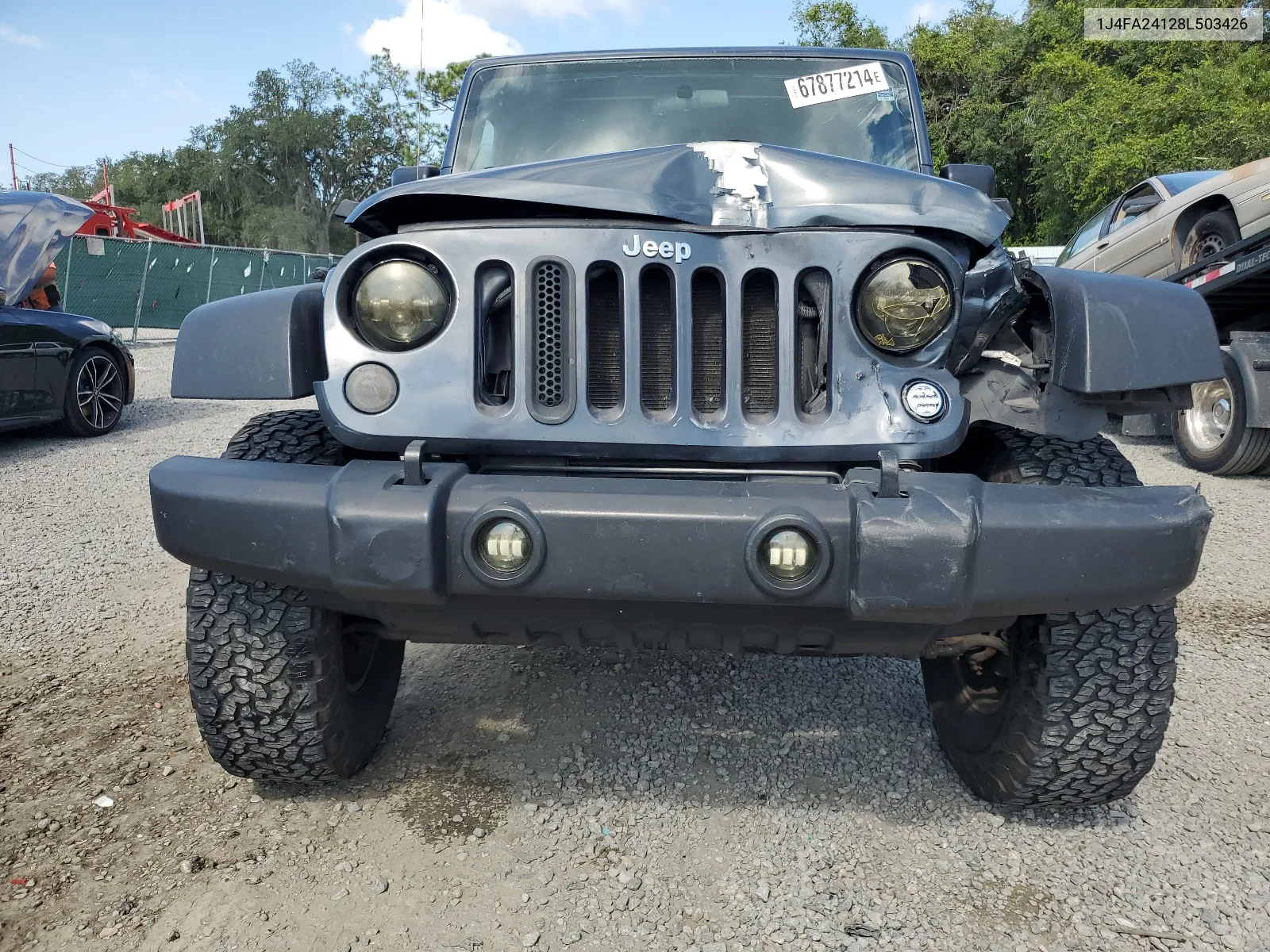 1J4FA24128L503426 2008 Jeep Wrangler X