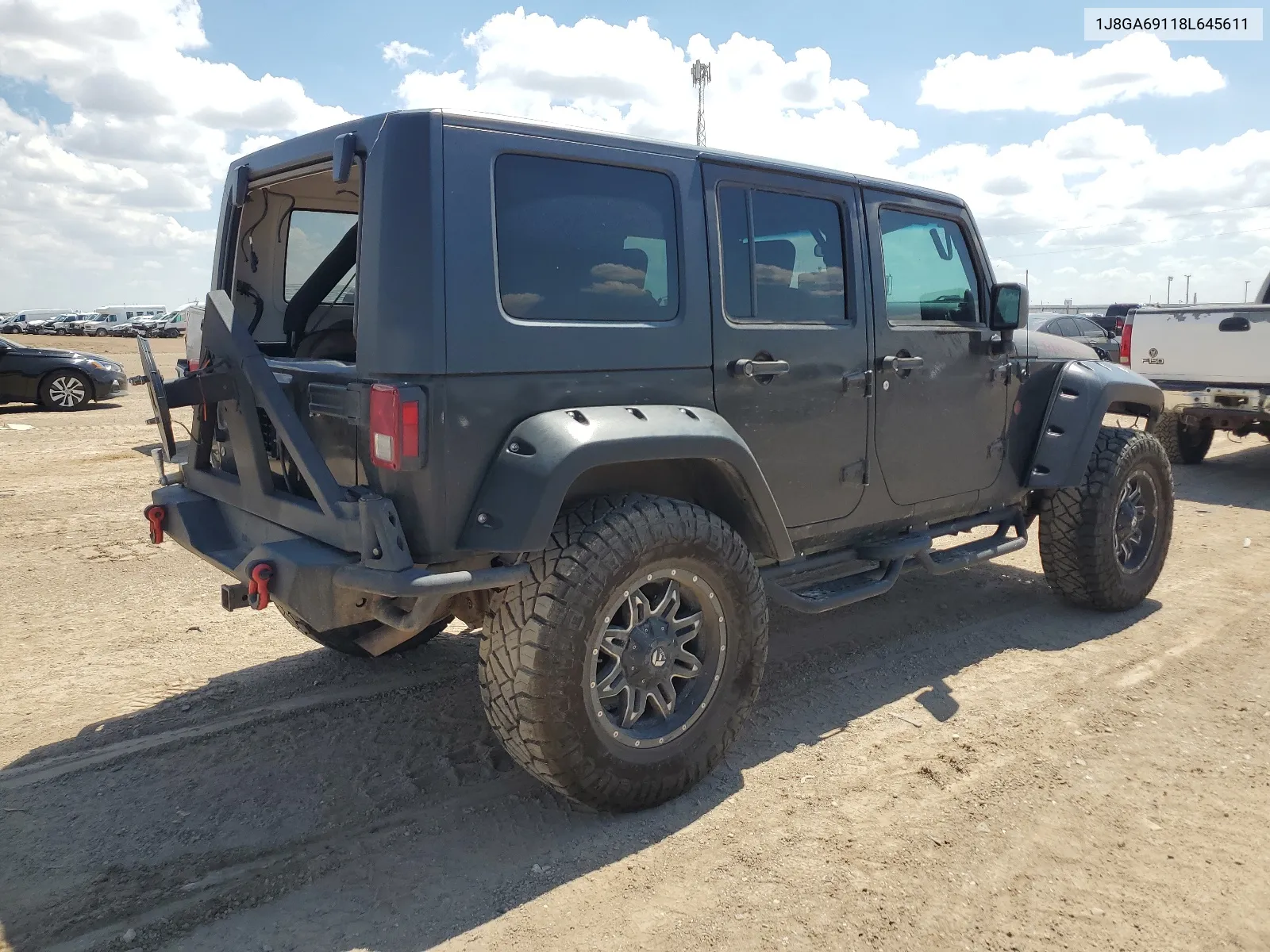 1J8GA69118L645611 2008 Jeep Wrangler Unlimited Rubicon