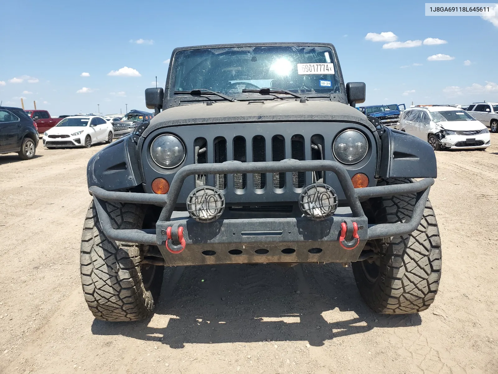 2008 Jeep Wrangler Unlimited Rubicon VIN: 1J8GA69118L645611 Lot: 69017774