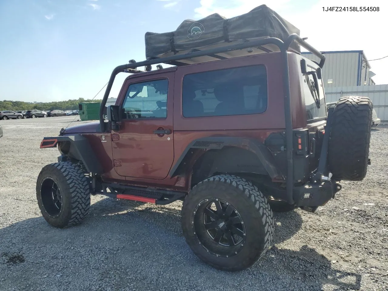 2008 Jeep Wrangler X VIN: 1J4FZ24158L554508 Lot: 70745564